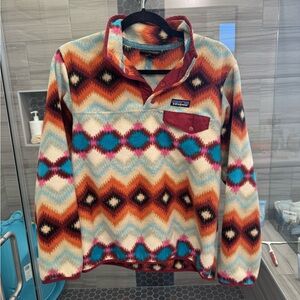 Patagonia Synchilla Patterned Fleece Pullover *rare!*